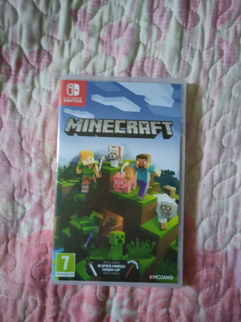 Minecraft switch, Video Gaming, Video Games, Nintendo on Carousell