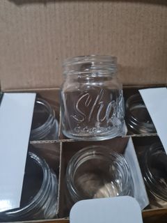 Box Mini Mason Jar Shot Glass (set of 6)
