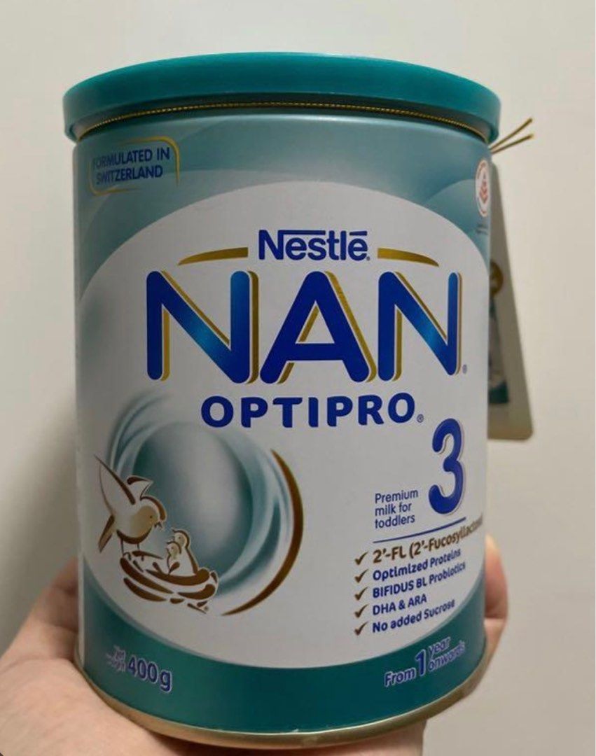 Nan Optipro stage 3 milk powder (400g), Babies & Kids, Nursing ...
