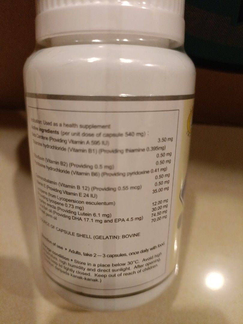 Naturally Plus Super Lutein, Health & Nutrition, Health Supplements