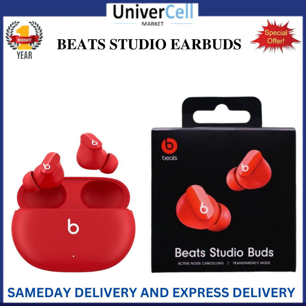 NEW ARRIVAL BEATS STUDIO EARBUDS – TRUE WIRELESS NOISE CANCELLING EARPHONES  : BRAND NEW WITH ONE YEAR WARRANTY : SAMEDAY DELIVERY AND EXPRESS DELIVERY  AND STOREPICKUP AVAILABLE !!!, Audio, Earphones on Carousell