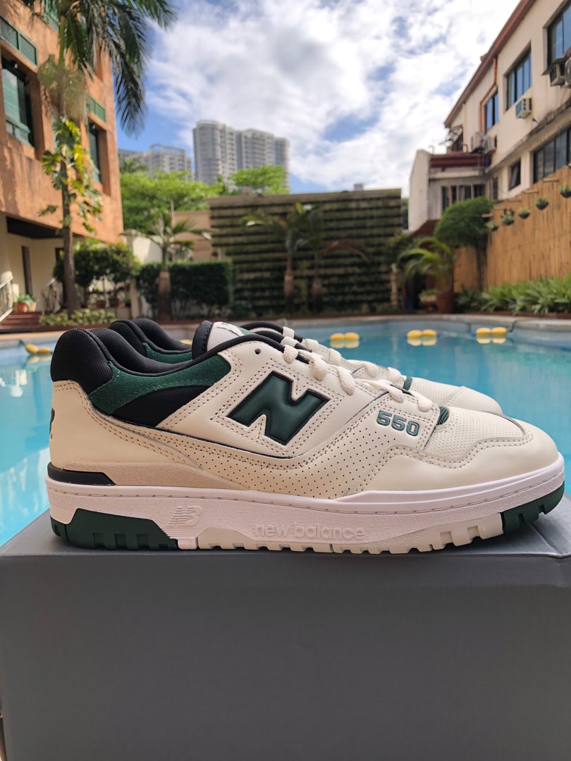 New Balance 550 Pine Green on Carousell