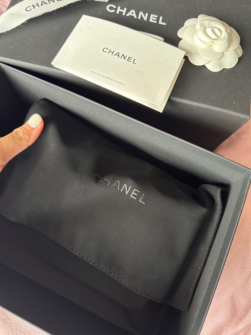 Chanel Paris Designer Box & dust bag only Authentic