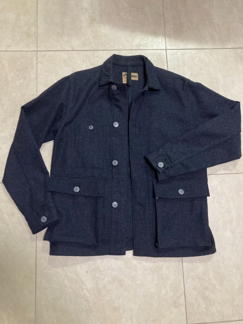 Nigel Cabourn LYBRO rail wool jacket 48 size, 男裝, 外套及戶外衣服