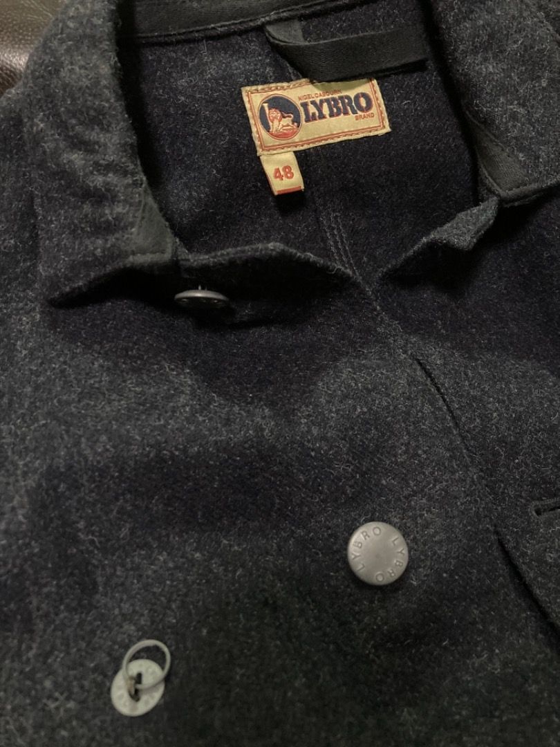 Nigel Cabourn LYBRO rail wool jacket 48 size, 男裝, 外套及戶外衣服