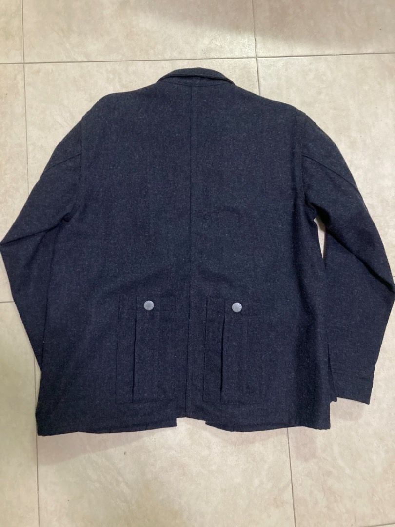 Nigel Cabourn LYBRO rail wool jacket 48 size, 男裝, 外套及戶外衣服