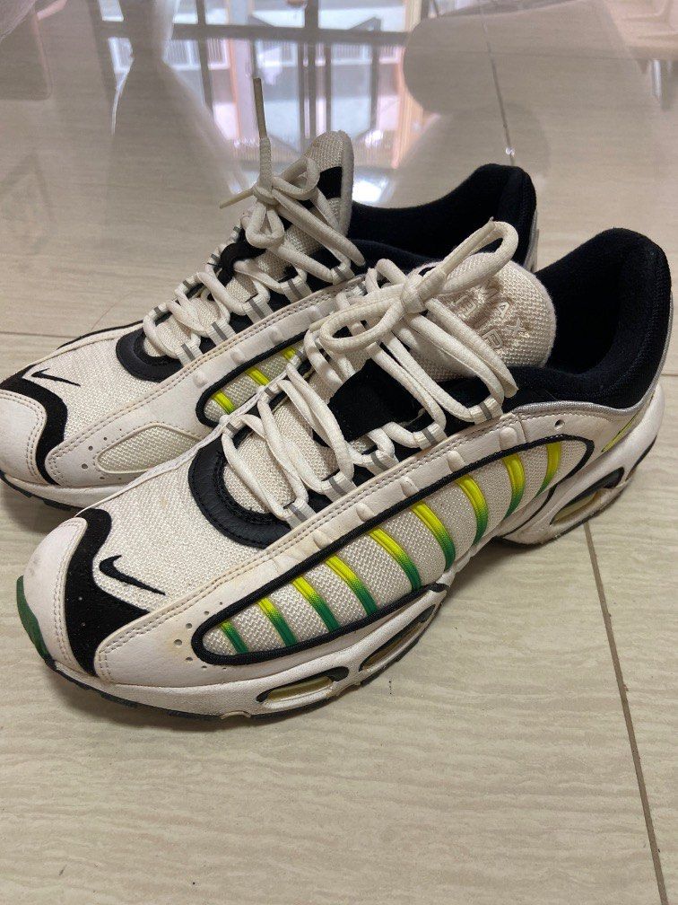 Air max tailwind 4 white volt black 2025