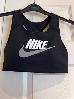 Nike black sports bra