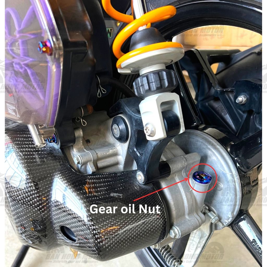 Nmax GearOil Screw Nut/ Aerox Gear oil Nut High Quality Made In