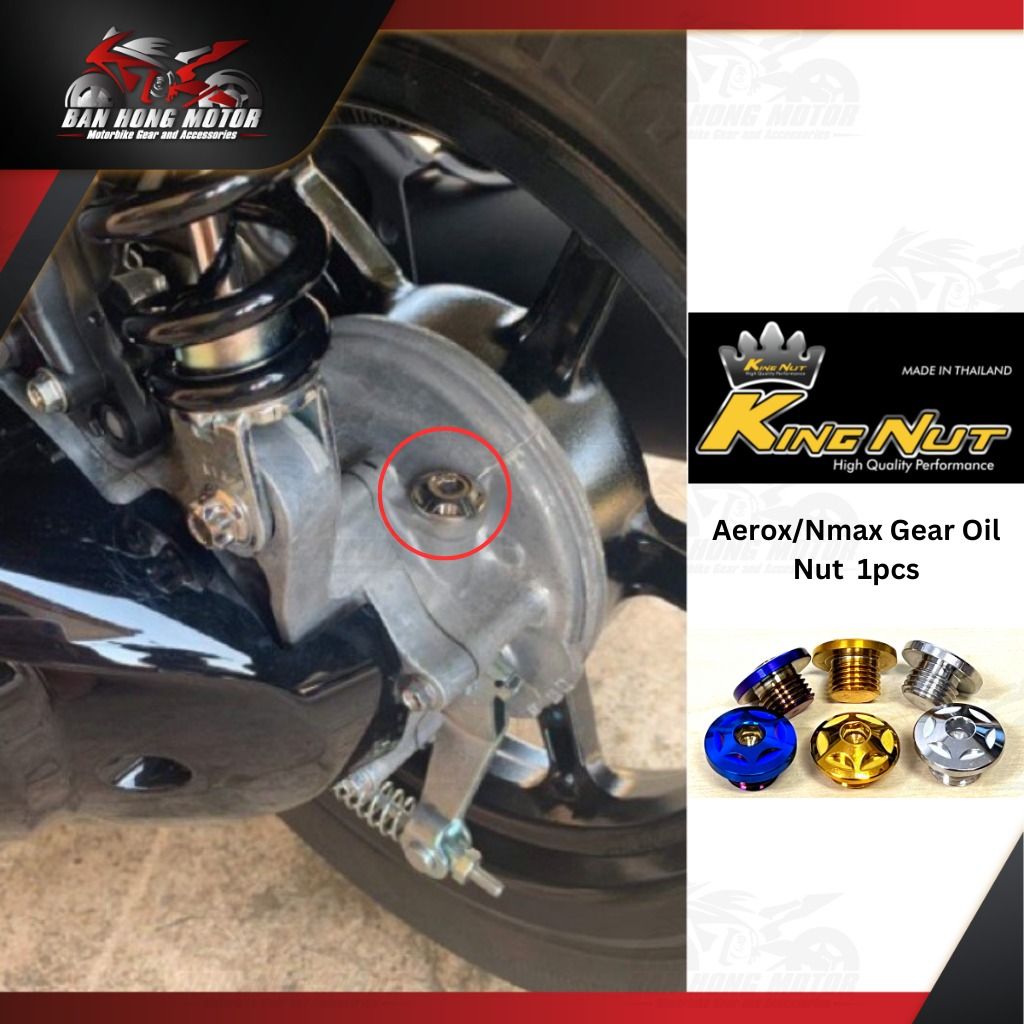 Nmax GearOil Screw Nut/ Aerox Gear oil Nut High Quality Made In