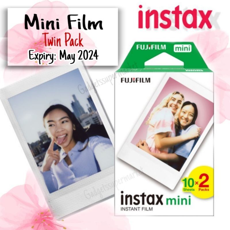 Fujifilm mini Confetti pellicule polaroid 10 pièce(s) 54 x 86 mm