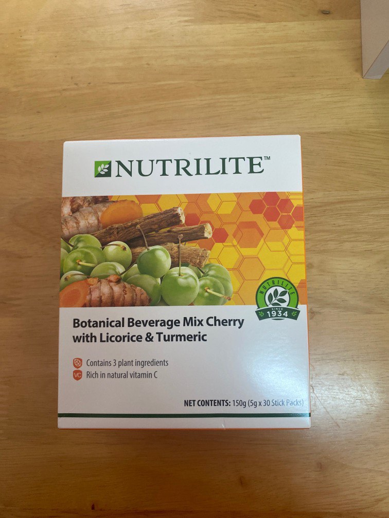 Nutrilite Botanical Beverage Mix Cherry, Health & Nutrition, Health