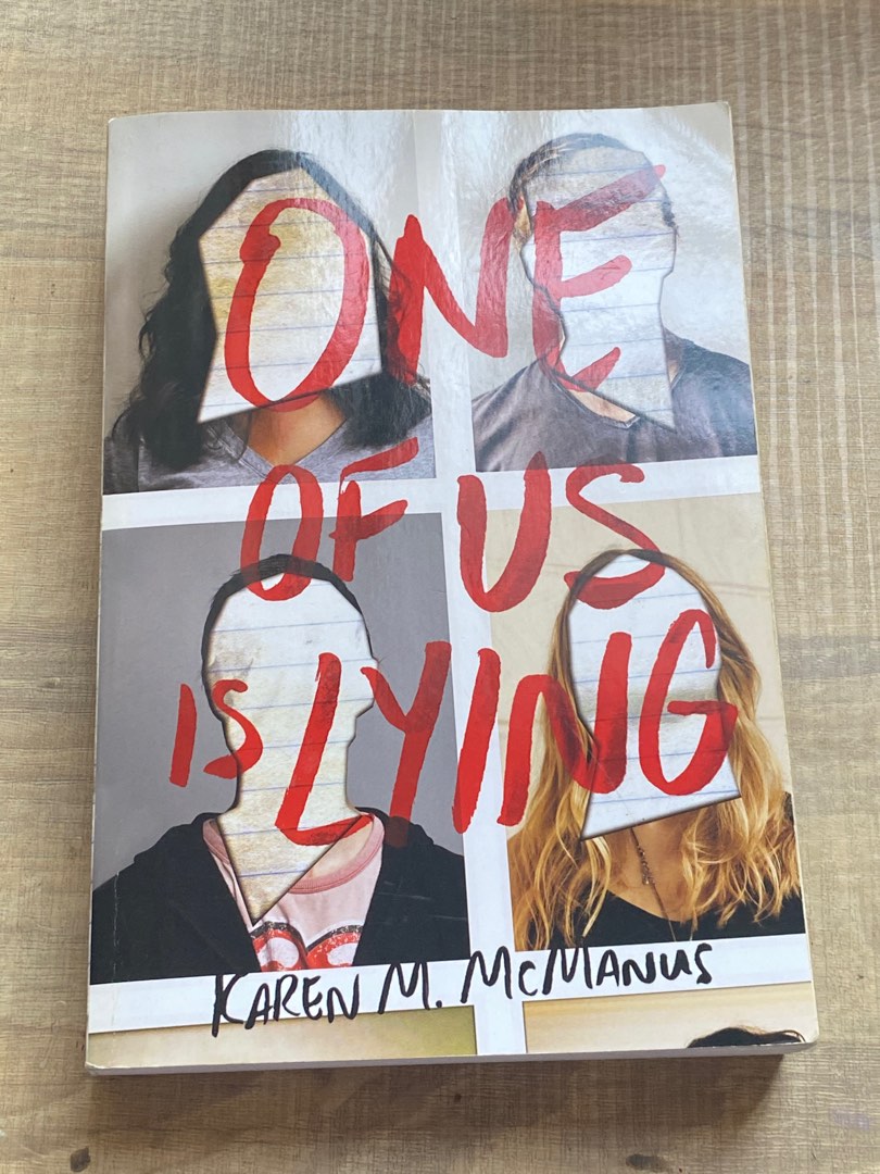 One Of Us Lying (Karen M. McManus), Hobbies & Toys, Books & Magazines ...
