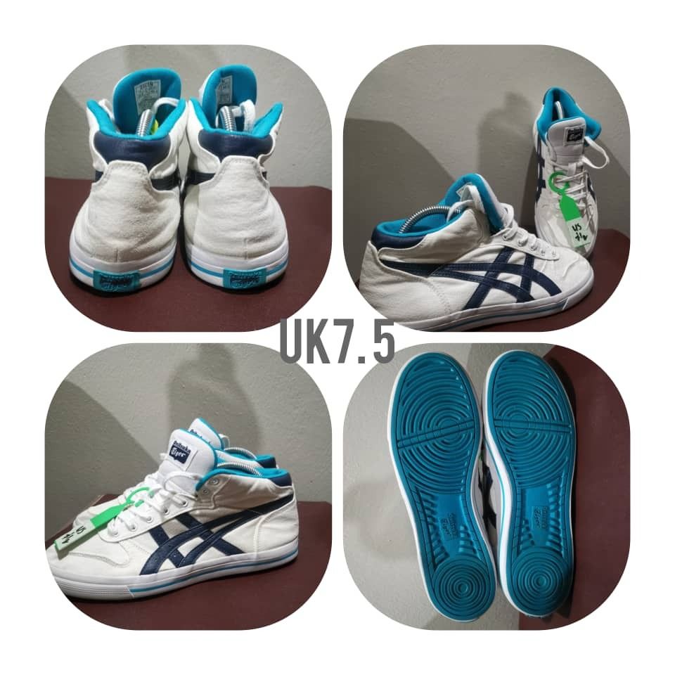Onitsuka Tiger High cut Sneakers Men s Fashion Footwear Sneakers on Carousell