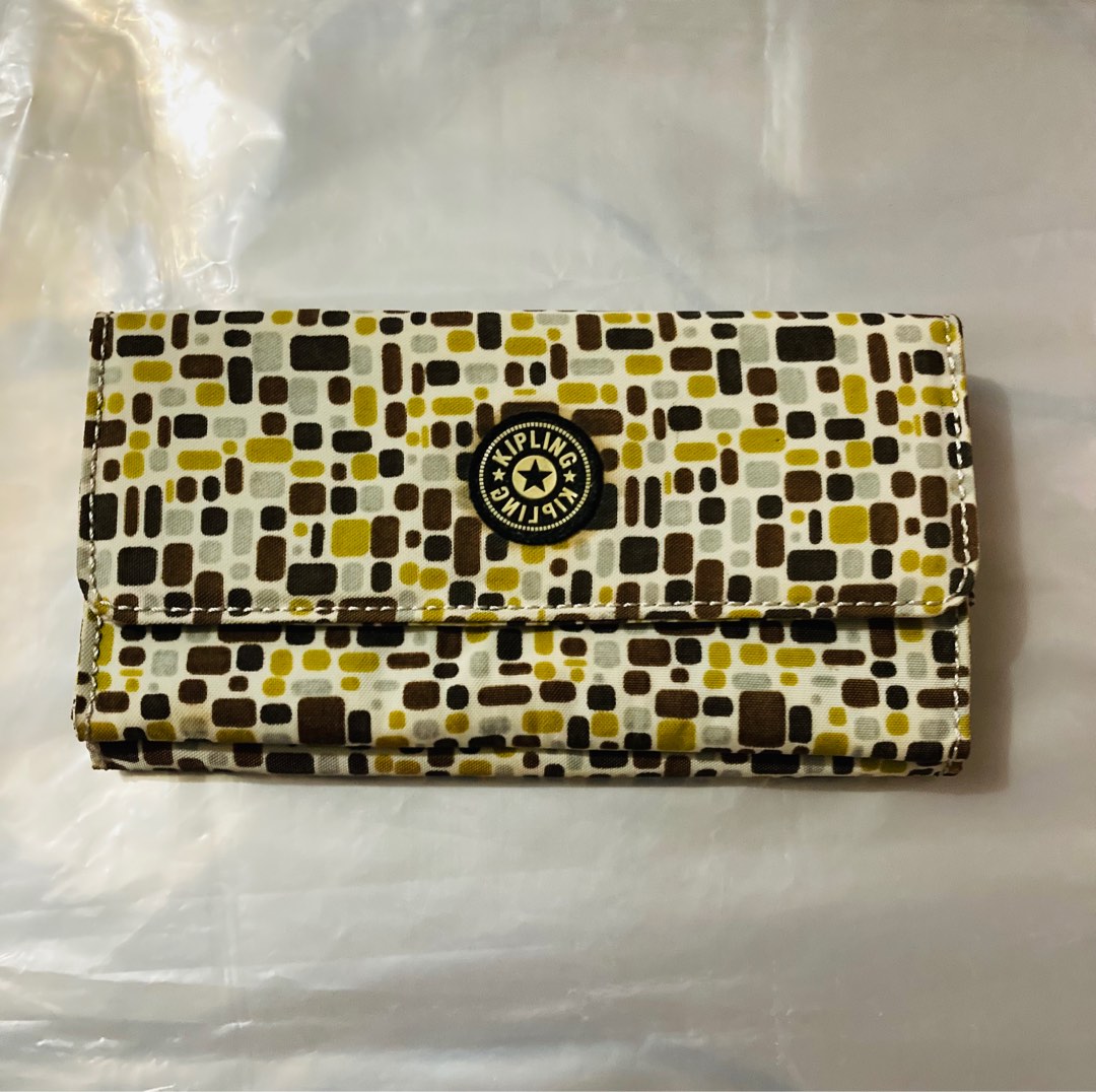 Original Kipling Long trifold wallet on Carousell