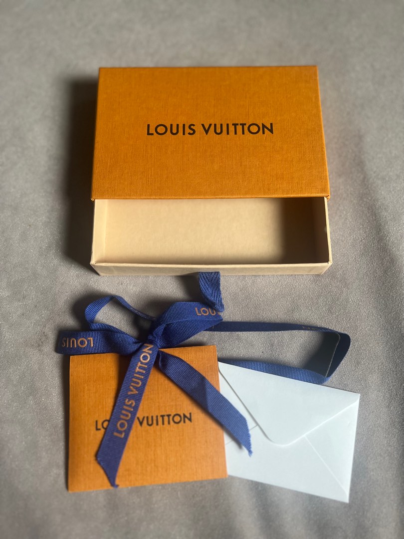 Original Louis Vuitton Box With Gift Card, Luxury, Accessories On Carousell