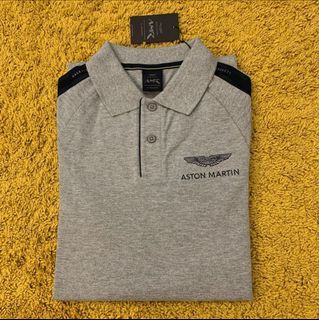 Original (S Size) - Men's Hackett Aston Martin Collar Tee