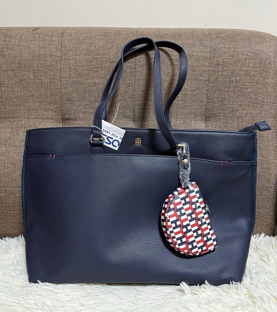 Tommy hilfiger discount blue tote bag