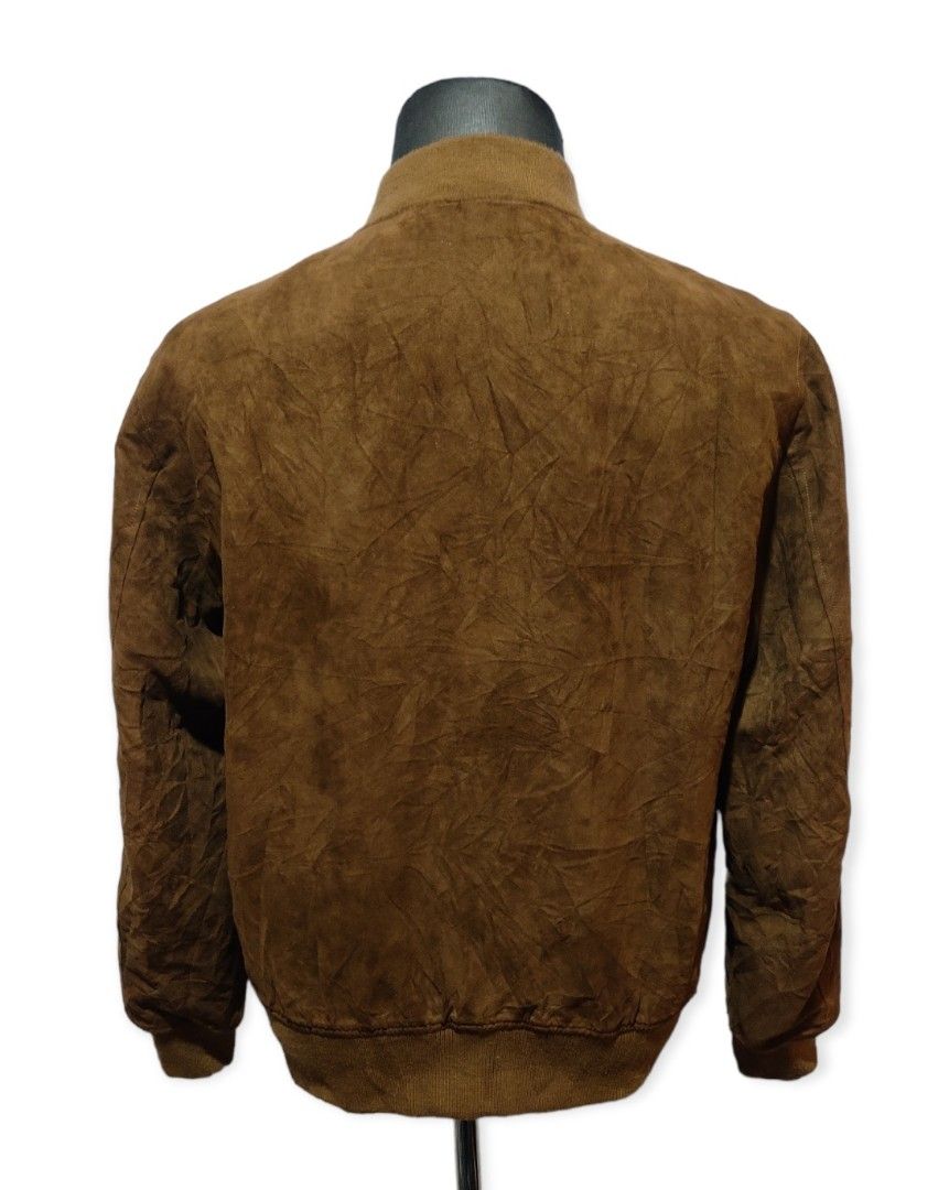 Original Uniqlo Faux Suede Bomber Jacket