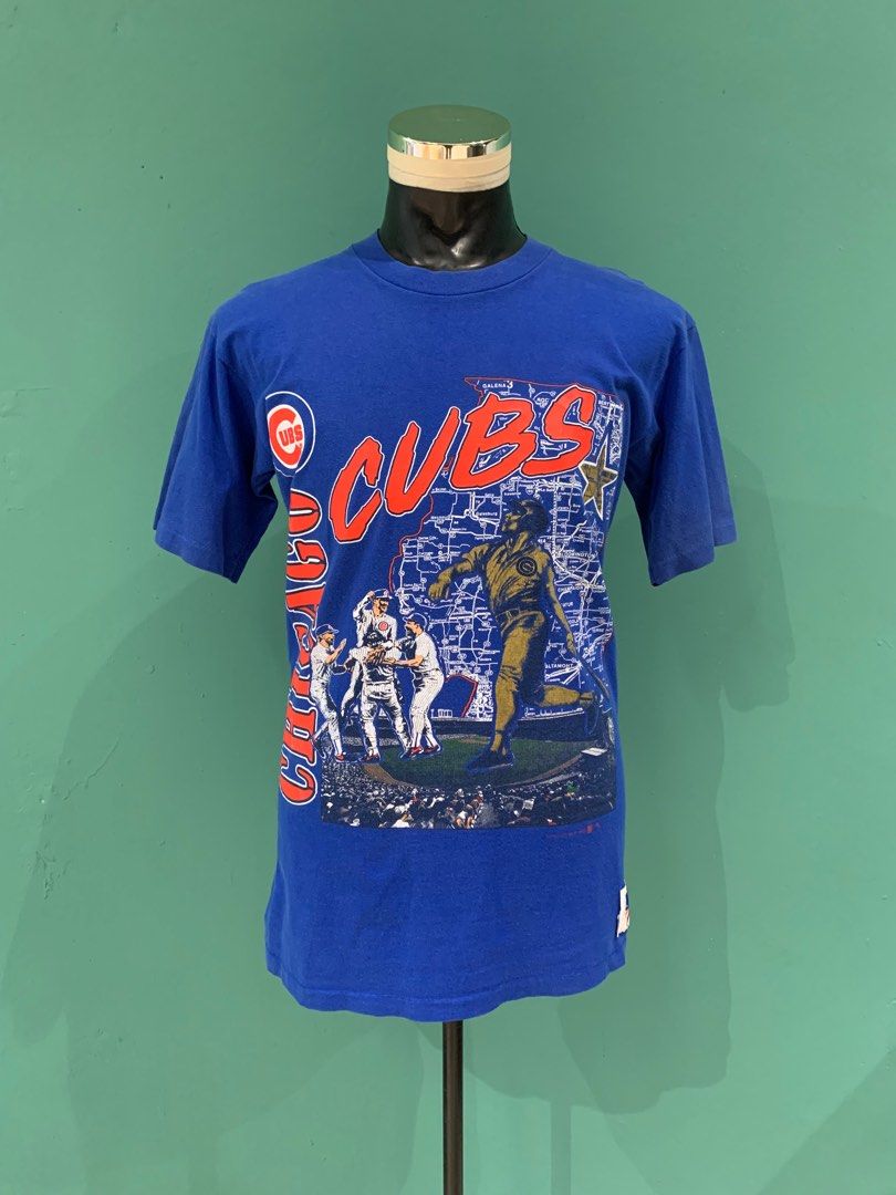 Vtg MLB Chicago Cubs Champion Tshirt, Men's Fashion, Tops & Sets, Tshirts &  Polo Shirts on Carousell