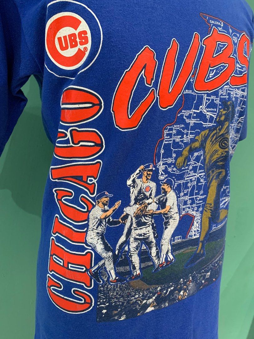 Vintage 1991 Chicago Cubs MLB T Shirt Made in USA