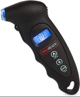P272 PROREADY Digital Tire Pressure Gauge for car - 150 psi air Reader with Non-Slip Grip, 4 Pressure Modes - Vehicle tire Gauge with Backlit LCD Display