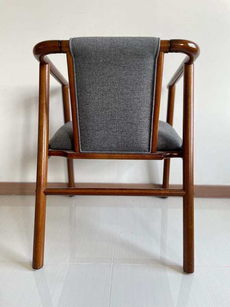 Penang solid wood table + dining bench +chairs, Furniture & Home Living