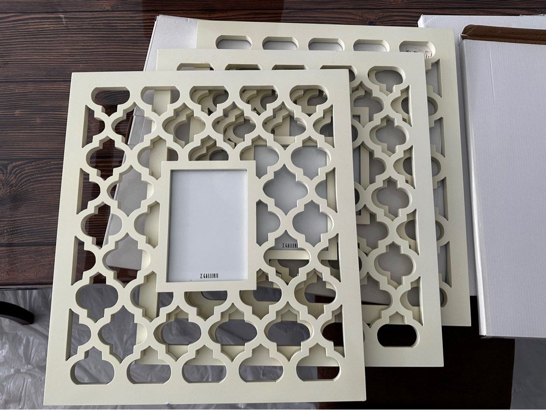 Photo frames from z gallerie, Furniture & Home Living, Home Decor