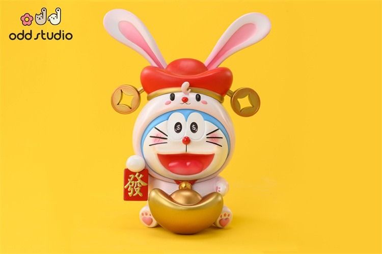 [PO] Odd Studio - Doraemon Rabbit- StatuesGK, Hobbies & Toys, Toys ...