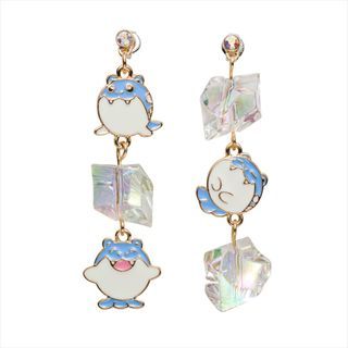 Pokemon Center Spheal Pierce Stud Earrings