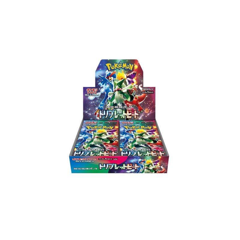 japanese triple beat booster box Pokmon sv1a Display JapHunter Japanese version Japanese Pokemon Triplet Beat Booster
