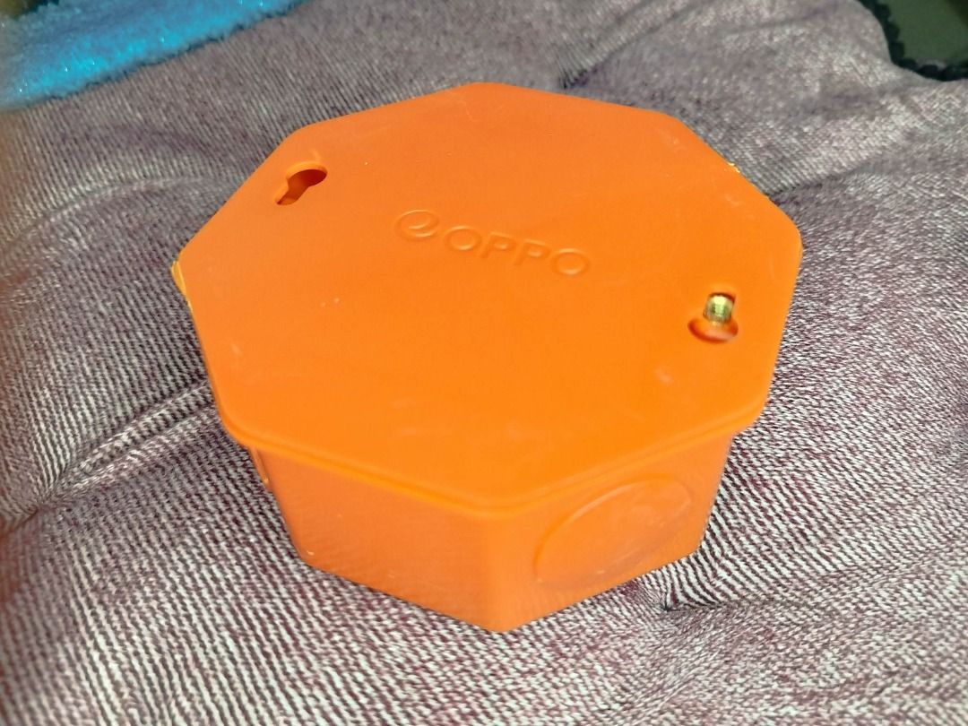 PVC Junction Box with Cover Orange (Category: Networking) located in Pasig City. Submitted by mikadellomas (Listing ID 1220592782, Image 1). Description: FOR SALE PVC Junction Box with Cover Orange for only 50.00 php each!!! MESSAGE FOR MORE HARDWARE SUPPLIES ALSO AVAILABLE NETWORK ACCESSORIES 📌 MOP: COD (Metro Manila) COP, Gcash, Bank Transfer 📌 Discount For Bulk Orders 🏢 Location Santolan Pasig 🚙 Same Day Deliver Except Sunday 📱 Viber 0991