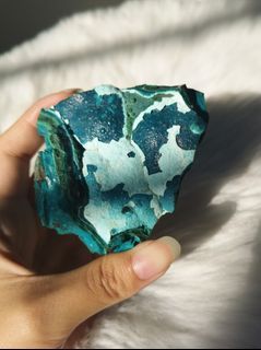 Raw Chrysocolla Malachite Shattuckite