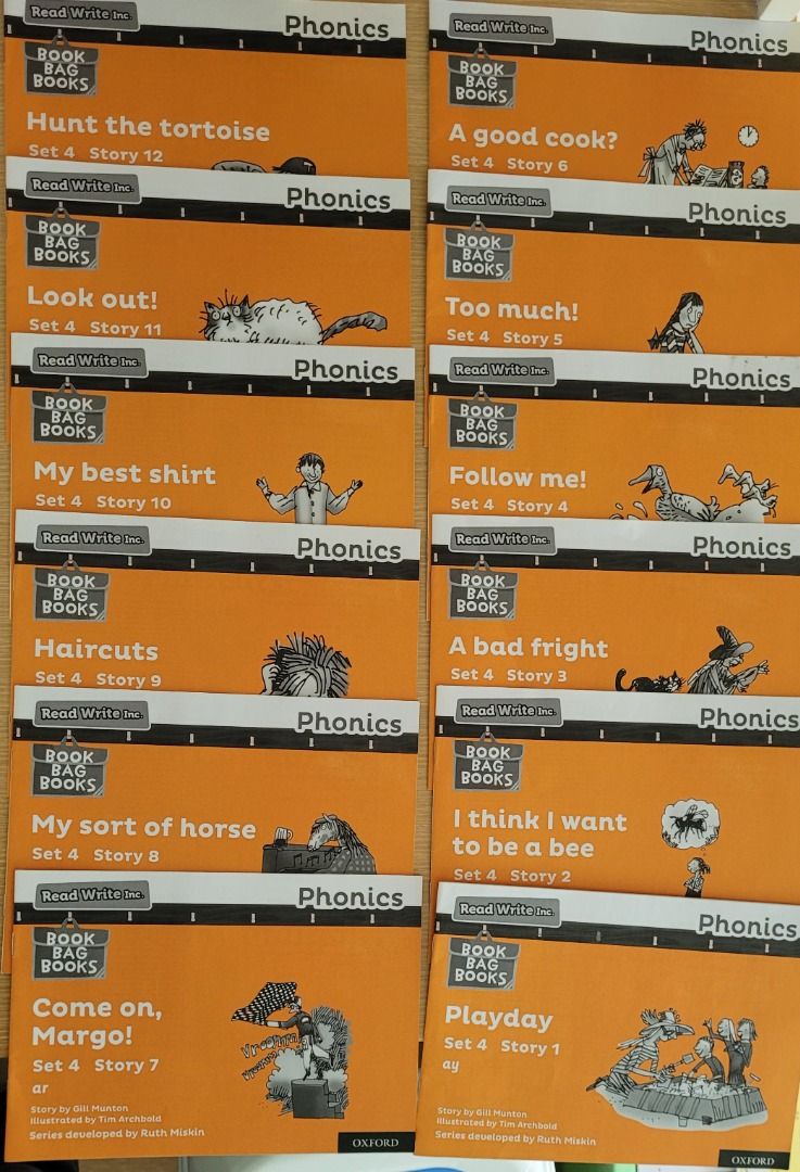 Read Write Inc. Set 4, 興趣及遊戲, 書本 & 文具, 教科書 Carousell