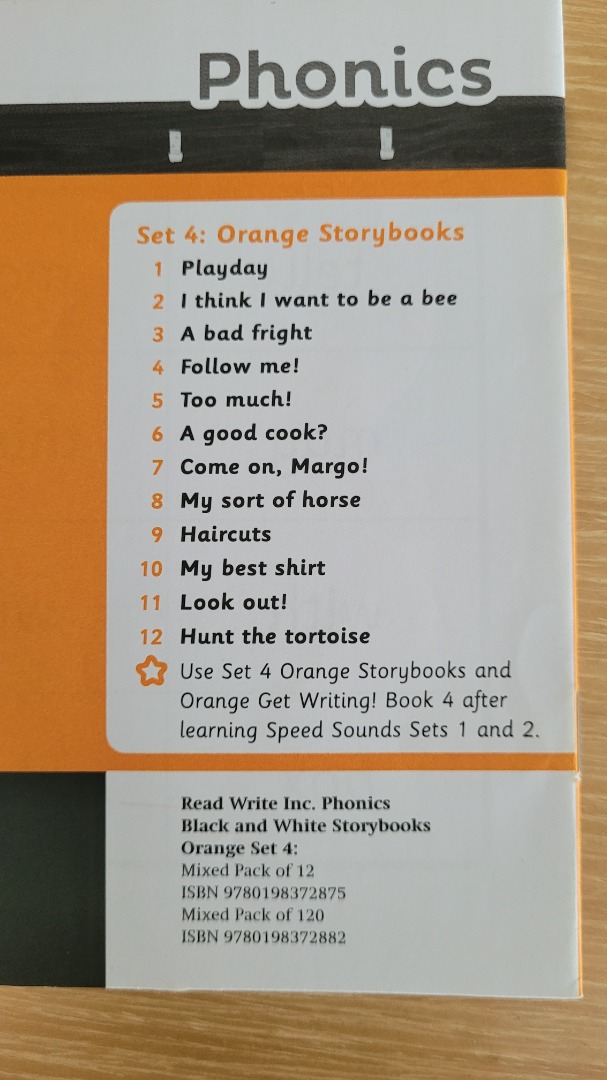 Read Write Inc. Set 4, 興趣及遊戲, 書本 & 文具, 教科書 Carousell