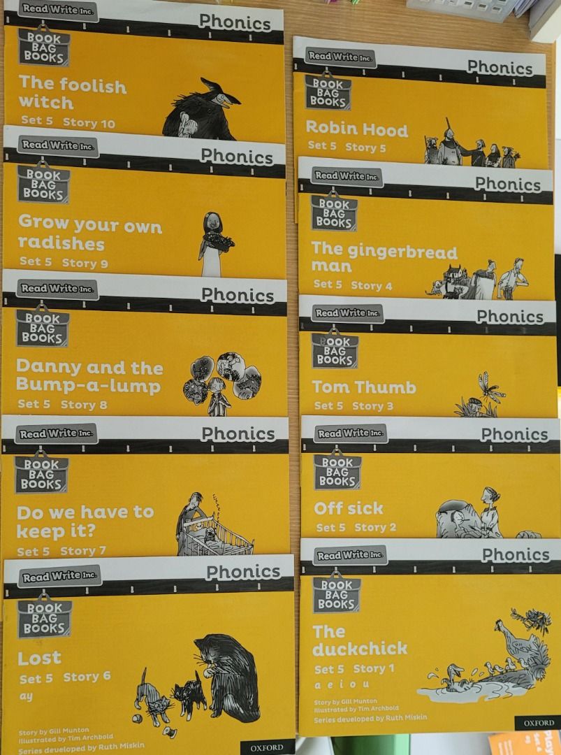 Read Write Inc. Set 5, 興趣及遊戲, 書本 & 文具, 教科書 Carousell