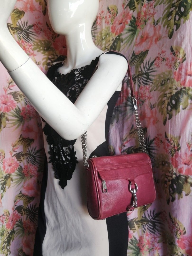 Rebecca minkoff mini mac magenta on sale