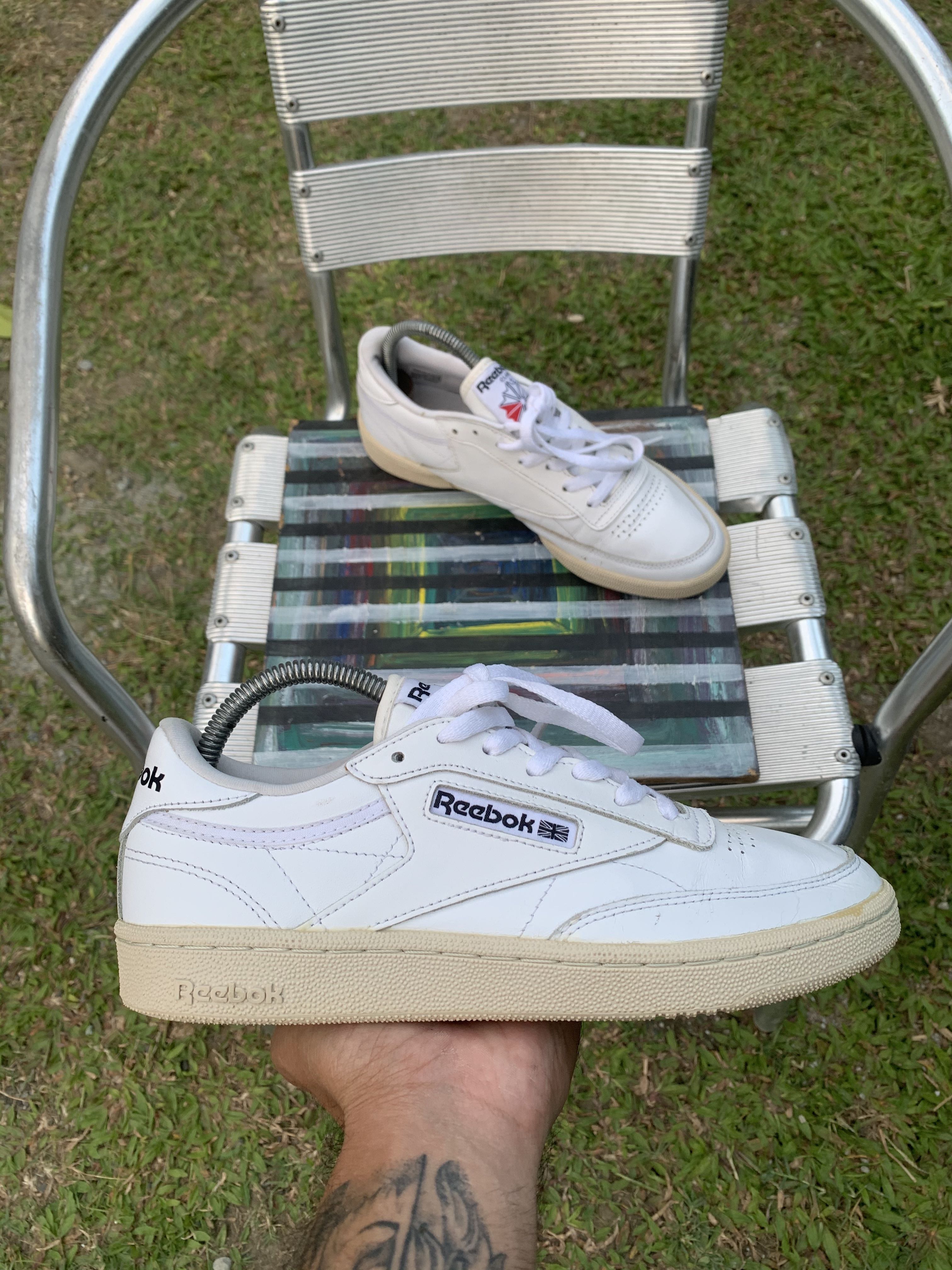 reebok classic club clean