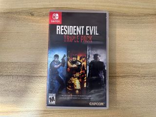Resident Evil 4 Triple Pack For Nintendo Switch Slightly Used