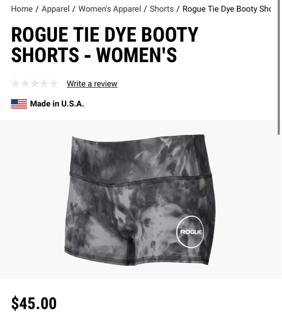 Rogue shop booty shorts