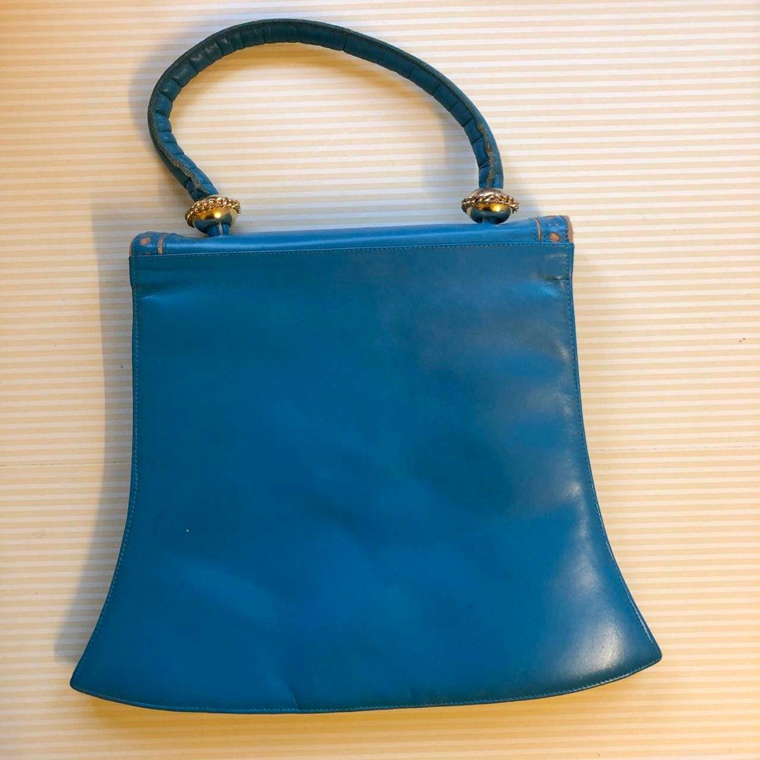 Blue sales clutches purses