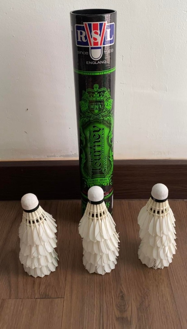 RSL Classic Shuttlecock, Sports Equipment, Sports & Games, Racket