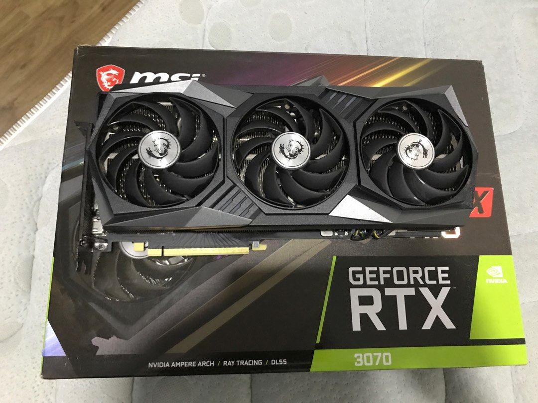 RTX 3070 MSI gaming x trio, Computers & Tech, Parts & Accessories