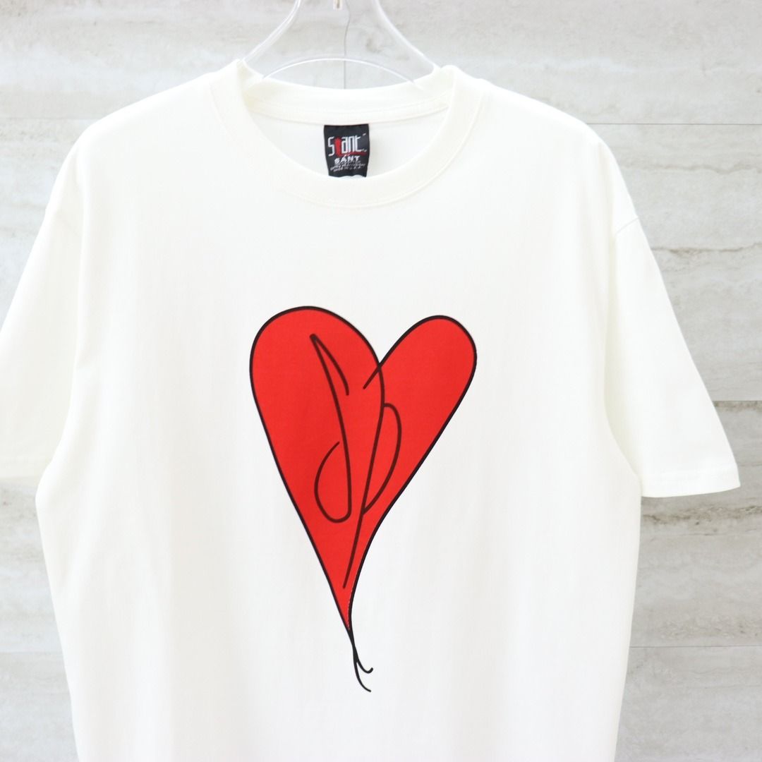 SAINT MICHAEL Mxxxxxx HEART XL 白-