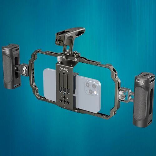 SmallRig Smartphone Handheld Video Rig Kit (Code:3155) (Category: Mounts & Holders) located in Manila. Submitted by franzgemzmerchandize1301 (Listing ID 1220560021, Image 1). Description: PLEASE NOTE THAT PRICES MAY BE SUBJECT TO CHANGE WITHOUT PRIOR NOTICE 👇👇Key Features 💥Works with 2.4 to 3.4" Wide Smartphones 💥Ideal for Filmmaking & Vlogging 💥2 x Side Handles & 1 x Top Handle 💥2 x Cold Shoes & Multiple 1/4" Mounts 📱Payment via:📱 Cash o