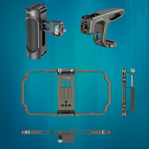 SmallRig Smartphone Handheld Video Rig Kit (Code:3155) (Category: Mounts & Holders) located in Manila. Submitted by franzgemzmerchandize1301 (Listing ID 1220560021, Image 3). Description: PLEASE NOTE THAT PRICES MAY BE SUBJECT TO CHANGE WITHOUT PRIOR NOTICE 👇👇Key Features 💥Works with 2.4 to 3.4" Wide Smartphones 💥Ideal for Filmmaking & Vlogging 💥2 x Side Handles & 1 x Top Handle 💥2 x Cold Shoes & Multiple 1/4" Mounts 📱Payment via:📱 Cash o