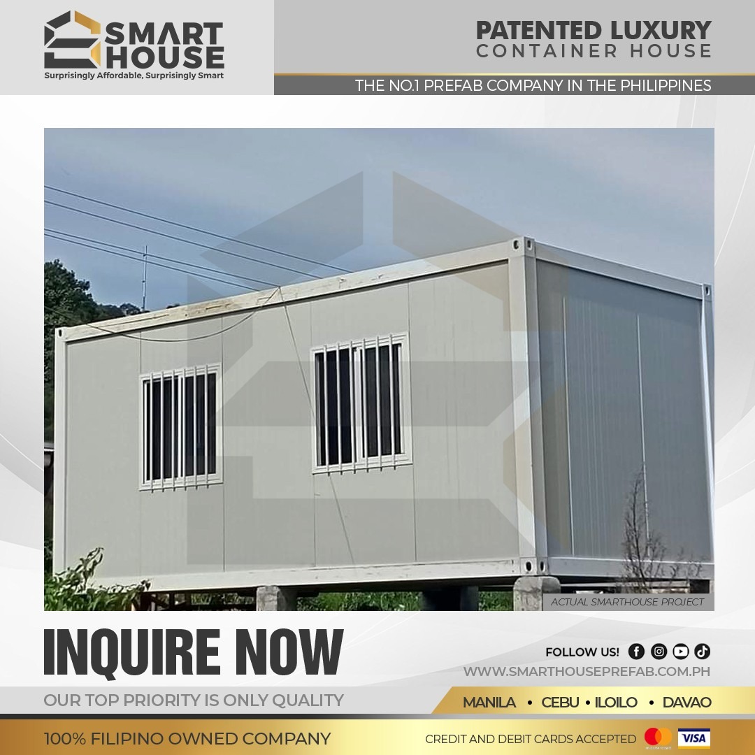SMART HOUSE PREFAB CONTAINER VAN HOUSE on Carousell