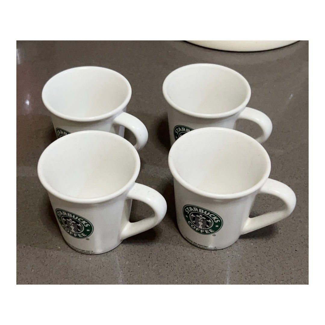 STARBUCKS ESPRESSO CUPS, Furniture & Home Living, Kitchenware