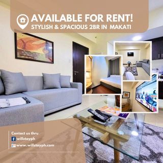 Stylish and Spacious 2BR in the Heart of Makati