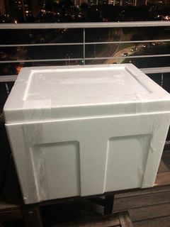 Styrofoam box